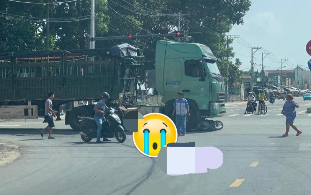 Va chạm với xe tải tử vong tại Bình Dương