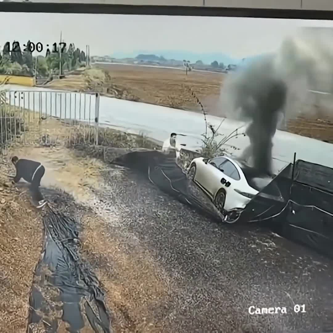 Tai nạn cháy xe Dongfeng eπ007