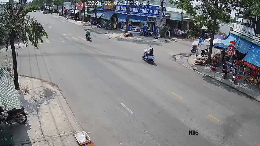 Tai nạn giao thông ở ngã tư