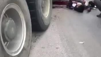 Hiện trường vụ tai nạn ở Lào Cai