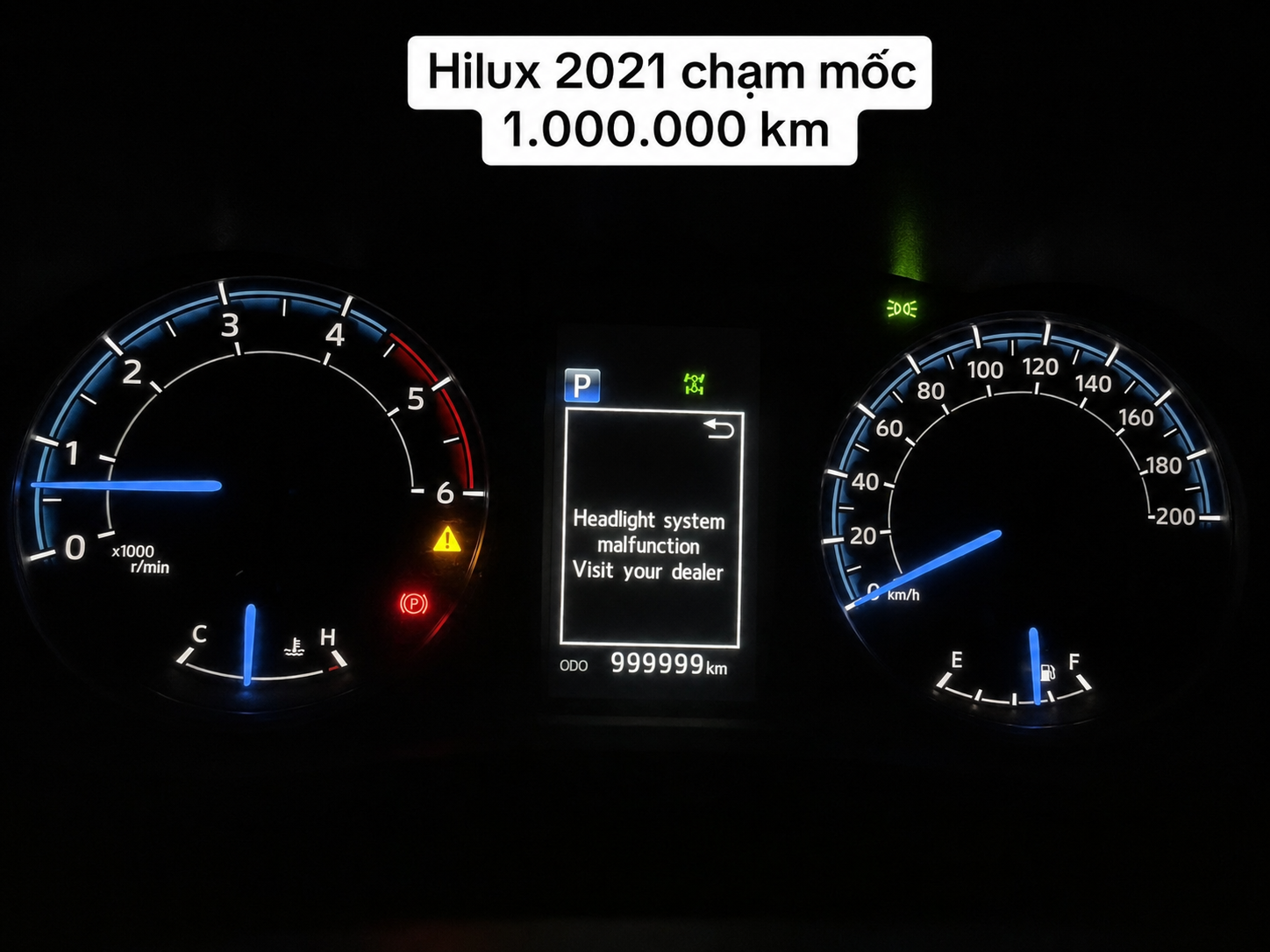 Hilux 1triệu km